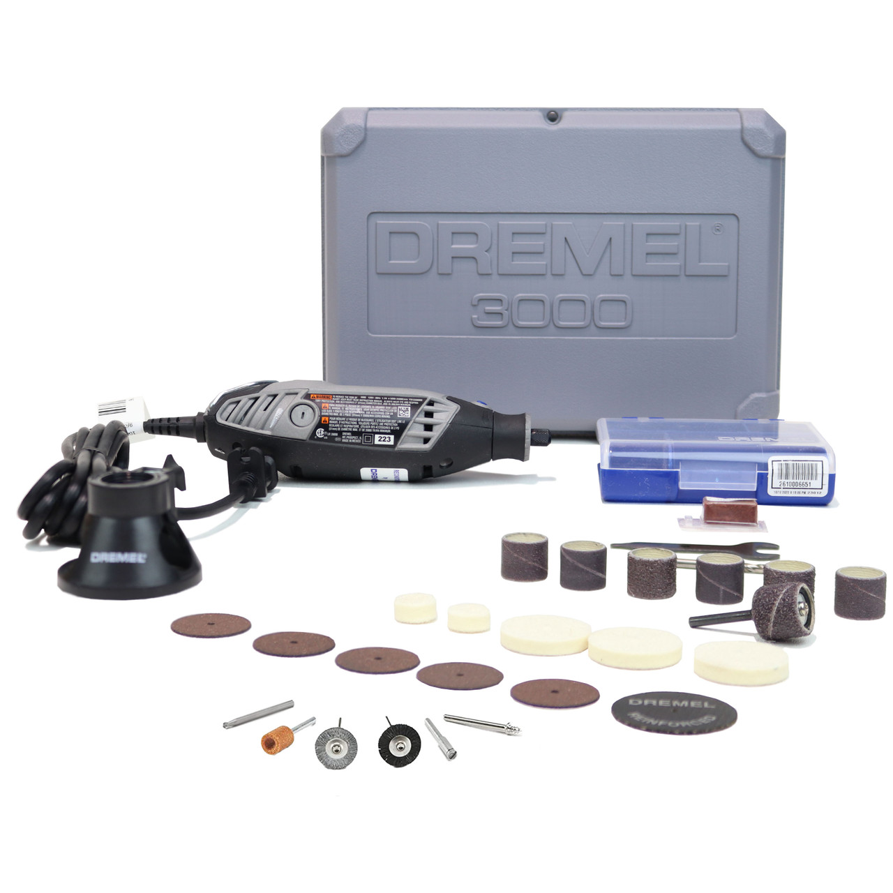 Dremel 3000-DR-RC 120V 1.2 Amp Variable Speed Corded Rotary Tool Kit (Recon)